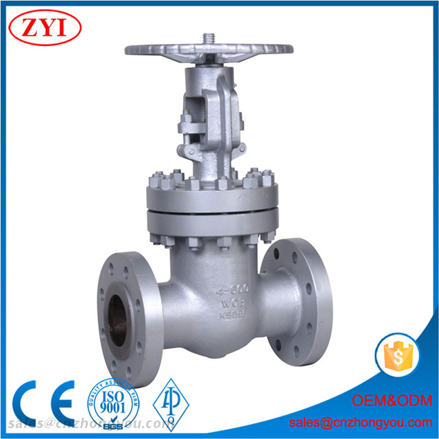 China Manufacturer Bolted Bonnet Flexible Wedge Rising Stem Cast Steel ASTM A216 WCB Gate Valve