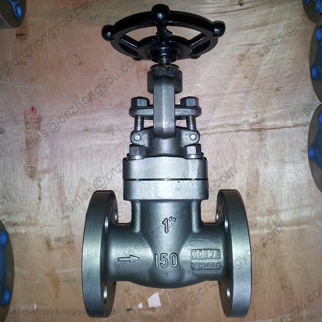 GLOBE VALVE 1'' 150LB, ASME HC276 Body, RF Flanged Ends