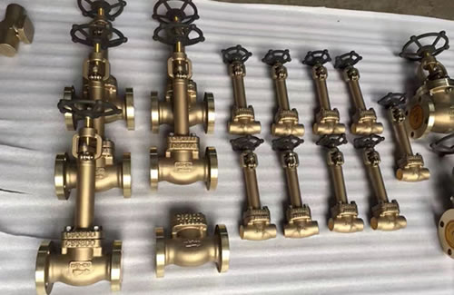 ASTM B148 C95800 Aluminum Bronze Valves are finished