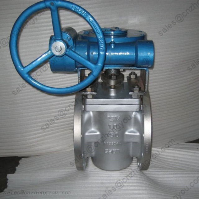 Plug Valve 10'' 150LB, ASTM A216 WCB Body, RF