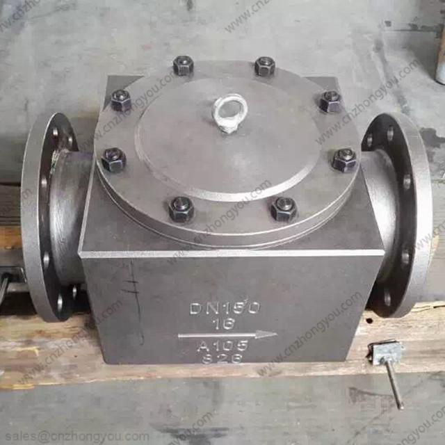 Forged Steel Swing Check Valve, DN150 PN16, ASTM A105 Body, 13Cr Trim, RF