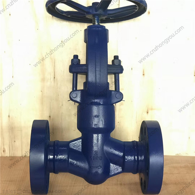 Pressure Seal Bonnet Globe Valve, 2'' 1500LB, ASTM A182 F1 Body, ASTM A182 F1 Trim, RTJ Ends