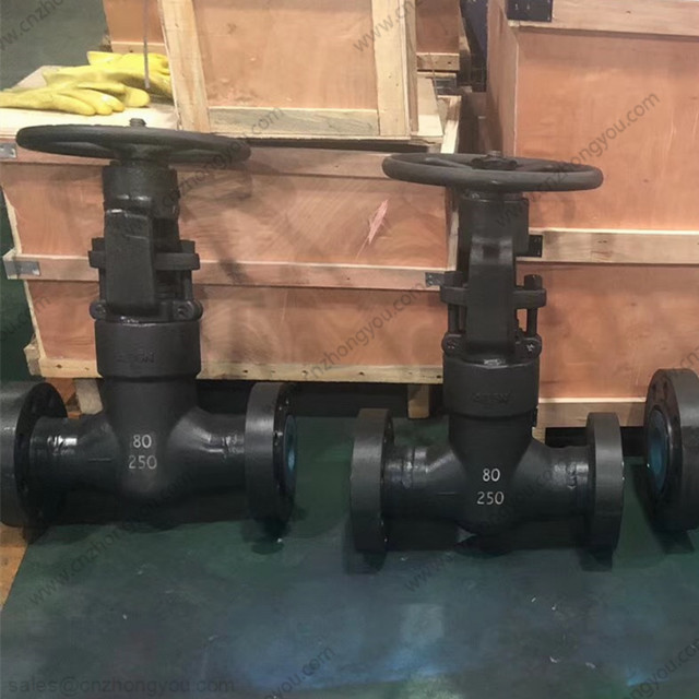 PSB Globe Valve, DN80 PN250, ASTM A105 Body, F316 Trim, RTJ Ends