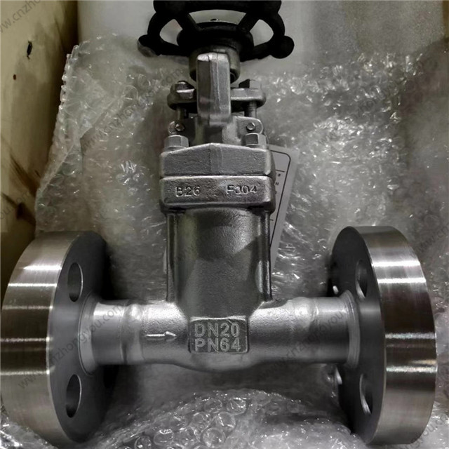 GOST Bellows Seal Globe Valve, DN20 PN64, F304 Body, F316 Trim, RTJ Ends