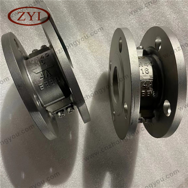 Double Flange Wafer Check Valve, DN40 PN16, ASTM A995 4A Body, 4A Trim, RF Ends