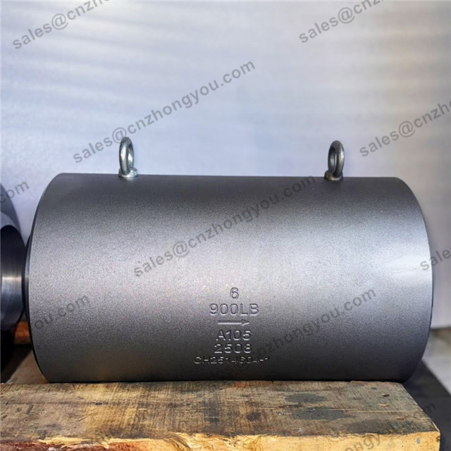 Forged Steel Axial Flow Check Valve, 6'' 900LB, A105 Body, F304L Trim, BW Ends