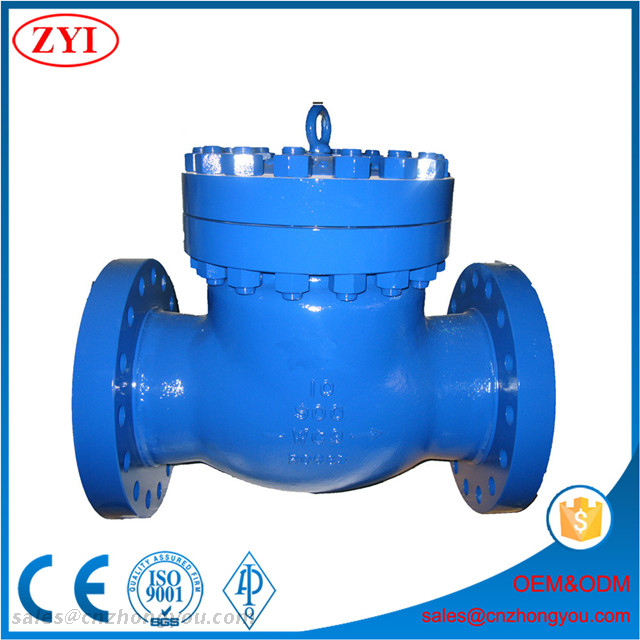 Made In China Bolted Cover Stainless Steel ASTM A351 CF8M Swing Check Valve