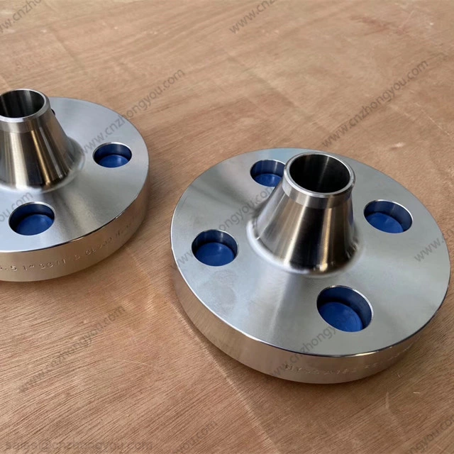 WN Flange, 4'' 150LB, ASTM A182 F347 Body, Sch 40, RF Ends