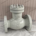 EXTENDED BONNET LIFT CHECK VALVE, 4'' 600LB, ASTM A216 WCB Body, #5 Trim, RF Ends