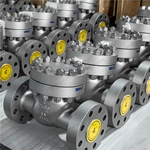 Class 2500# Swing Check Valve, 4'' 2500LB, ASTM A995 4A Body, 4A Trim, Flanged Ends