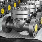 Class 2500# Swing Check Valve, 4'' 2500LB, ASTM A995 4A Body, 4A Trim, Flanged Ends