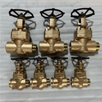 C95500 Nickel Aluminum Bronze Gate Valve, 1.5''~2.5'' 800LB, ASTM B148 C95500 Body, UNS C95500 Trim, NPT.F&NPT.M Ends