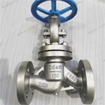 1.4462 2205 Globe Valve, DN40 PN100, 2205 Body, 2205 Trim, RF Ends