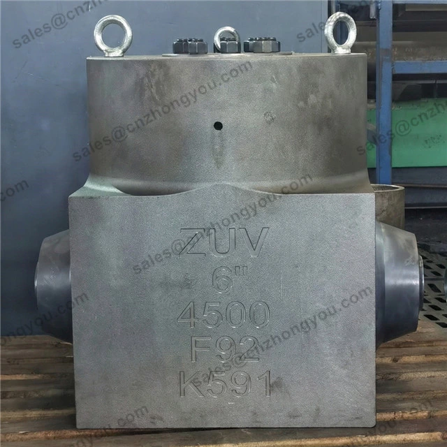 Free Forging Check Valve, 6'' 4500LB(PN760), F92 Body, F92 Trim, BW Ends