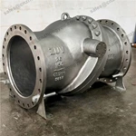 2pcs Tilting Disc Check Valve, 26'' 150LB, ASTM A890 CD3MN Body, CD3MN Trim, RF Ends