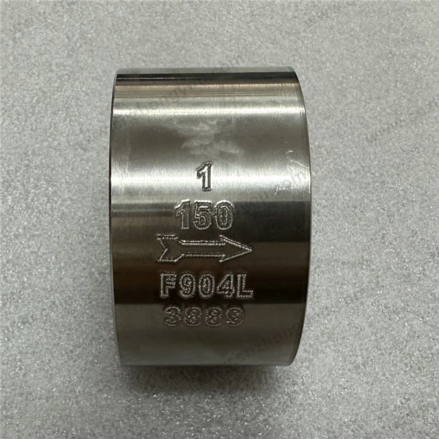 Alloy F904L Disco Check Valve, 1'' 150LB, ASTM A182 F904L Body, UNS N08904 Trim