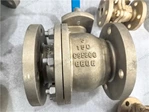 Aluminum Bronze C95800 Ball Valve, 3‘’ 150LB, C95800 Body, Monel K500 Stem, Devlon Seat
