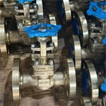 Aluminum Bronze Gate Valve, 0.75'' 300LB, B148 C95800 Body, C63200 Trim, Flanged Ends