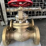C95800 Globe Valve, 2'' 300LB, ASTM B148 C95800 Body, C95800 Trim, RF Ends