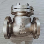 Cast Steel 2205 Check Valve, 2'' 150LB, 2205 Body, 2205 Hinge, Flanged Ends