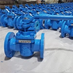 Cast Steel Plug Valve, DN50 PN16, ASTM A536 Body, ASTM A536 Trim, Flange Ends