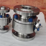 Duplex F51 Ball Valve, 2'' 150LB, ASTM A182 F51 Body, ASTM A182 F51 Trim, RF Ends