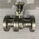 Duplex stainless steel Ball Valve, 3‘’ 600LB, 2507 Body, F53 Ball, Devlon Seat, Wormgear Operated