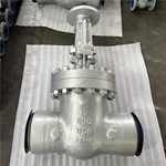 Electric Actuator Gate Valve, 10'' 600LB, ASTM A217 WC6 Body, WC6+STL Trim, BW Ends, Electric Actuator