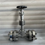 Extension Bonnet Incoloy 800HT Gate Valve, 1'' 1500LB, UNS N08811 Body, UNS N08810 Trim, RF Ends