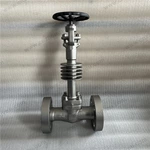 Extension Bonnet Incoloy 800HT Gate Valve, 1'' 1500LB, UNS N08811 Body, UNS N08810 Trim, RF Ends