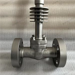 Extension Bonnet Incoloy 800HT Gate Valve, 1'' 1500LB, UNS N08811 Body, UNS N08810 Trim, RF Ends
