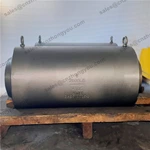 Forged Steel Axial Flow Check Valve, 8'' 2500LB, A105 Body, F304L Trim, BW Ends