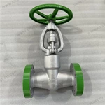 GOST Forged Steel Pressure Seal Bonnet Globe Valve, DN50 PN250, ASTM A350 LF2 Body, ASTM A182 F6a Trim, Flange Ends