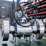 High Pressure Ball Valve, 4'' 2500LB, ASTM A182 F316 Body, ASTM A182 F316 Ball, Flange Ends