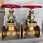 JIS Globe Valve, 65A 5K, C95800 Body, C95800 Trim, Flange Ends