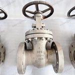 MONEL GATE VALVE, 4'' 300LB, M35-1 Body, M35-1 Wedge, RF Ends,  Handwheel