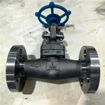 Monel400 Globe Valve, 1'' 600LB, Monel K400 Body, Monel K400 Trim, Flange Ends