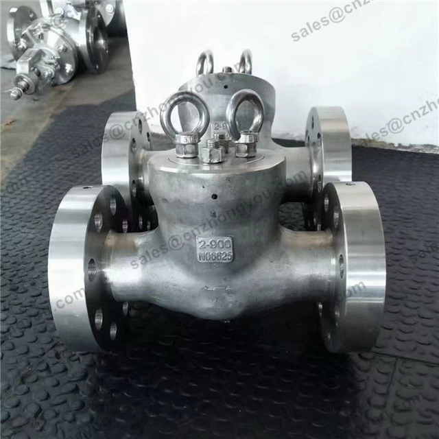 Piston Check Valve, 2'' 900LB, N06625 Body, N06625 Trim, Flange Ends