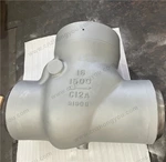 Pressure Seal Cover Swing Check Valve, 16'' 1500LB, ASTM A217 C12A Body, J84090 Trim, Butt Welded Ends