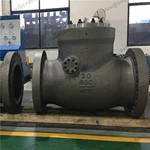 Pressure-Sealed Tilting Disc Check Valve, 20'' 600LB, ASTM A216 WCB Body, SS410 Trim, Flanged Ends