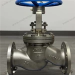 S Pattern 5A Globe Valve, DN100 PN16, ASTM A995 5A Body, ASTM A995 5A Trim, RF Ends