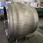 Short Pattern DN1200 Axial Flow Check Valve, 48'' 600LB, ASTM A352 LCB Body, ASTM A182 F321 Trim, BW Ends