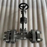 Superhigh Temperature UNS N08811 Gate Valve, 1'' 1500LB, N08811 Body, Incoloy 800H Trim, RF Ends