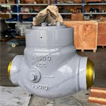 Tilting Plate Check Valve, 4'' 1500LB, ASTM A352 LCC Body, ASTM A350 LF2 Trim, BW Ends
