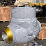 Tilting Plate Check Valve, 4'' 1500LB, ASTM A352 LCC Body, ASTM A350 LF2 Trim, BW Ends