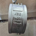 World Famous Brand KSB Wafer Check Valve, DN200 PN10, ASTM A351 CF8 Body, SS304 Trim