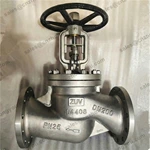 ZUV Bellow Seal Globe Valve, DN200 PN25, 1.4408 Body, 1.4408 Trim, Flange Ends